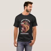 Dragon Mythology - Bold Urban Aesthetic T-shirt (Voorkant volledig)
