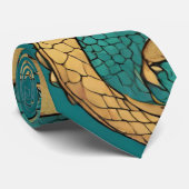 Dragon Necktie Stropdas (Opgerold)