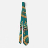 Dragon Necktie Stropdas (Achterkant)
