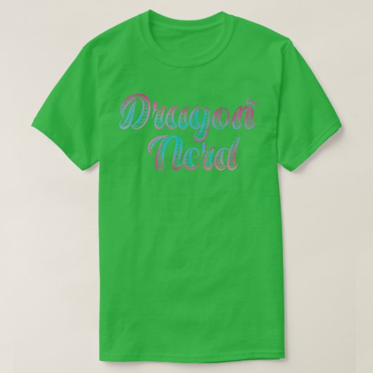 Dragon Nerd T-shirt (Design voorkant)