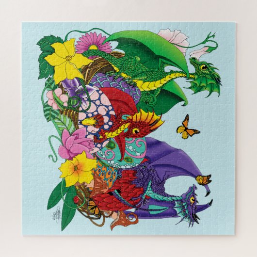 Dragon Nest Legpuzzel (Horizontaal)