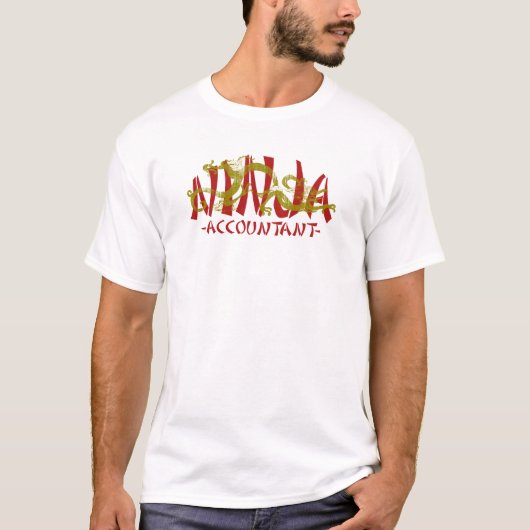 Dragon Ninja - Accountant T-shirt (Voorkant)
