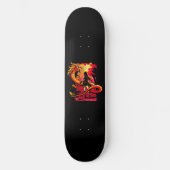 Dragon Ninja Girl Skateboard Deck (Voorkant)