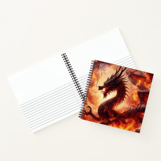 Dragon Notitieboek (Binnen)