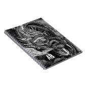 Dragon;notitieboek van initialen notitieboek (Rechterzijde)