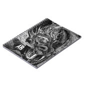 Dragon;notitieboek van initialen notitieboek (Linkerzijde)