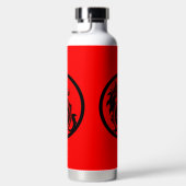 Dragon Novelty Golfer Initial Gift Waterfles (Rechts)