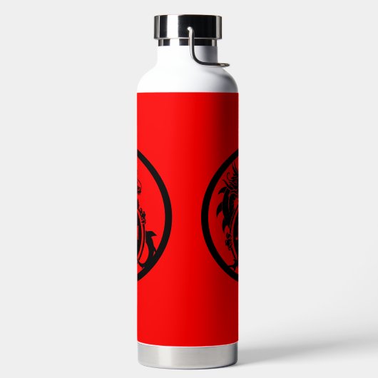 Dragon Novelty Golfer Initial Gift Waterfles (Links)