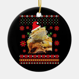 Dragon Oegly met kerstkeuken Keramisch Ornament