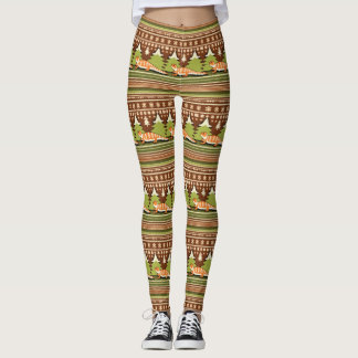 Dragon Oegly met kerstkeuken Leggings