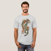 Dragon of Fire and Power T-shirt (Voorkant volledig)