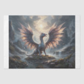 Dragon of the Sacred Valley Decoupage Tissuepapier (Voorkant)