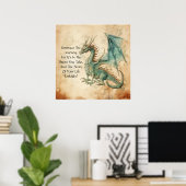 Dragon - Omhels de reis Poster (Thuiskantoor)