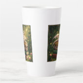 Dragon on books - Latte Mok (Voorkant)