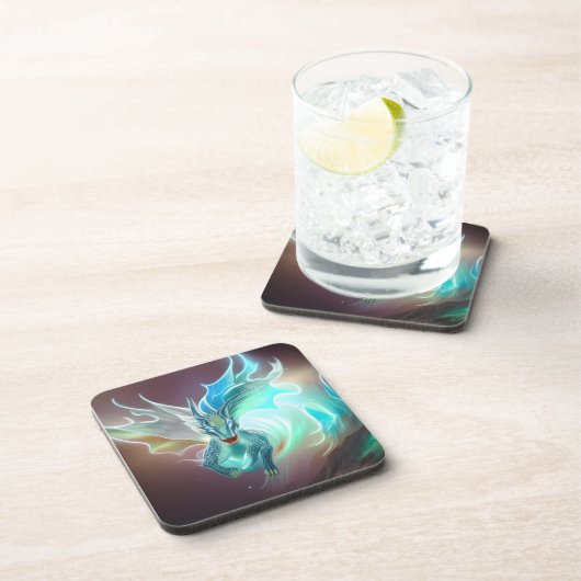 Dragon Onderzetters set van 6 (Rechterzijde)
