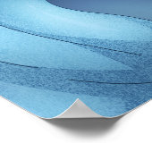 Dragon ontmoet Ice Dinosaur Poster (Hoek)