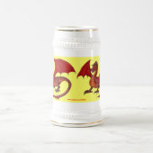 Dragon: ontwerp van de koele mok van bier (Center)