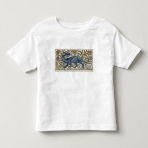 'Dragon'-ontwerp voor een tegel (w/c op papier) Kinder Shirts