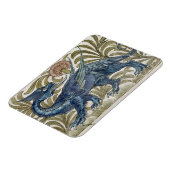 'Dragon'-ontwerp voor een tegel (w/c op papier) Magneet (Linkerzijde)