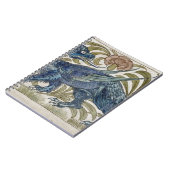 'Dragon'-ontwerp voor een tegel (w/c op papier) Notitieboek (Linkerzijde)