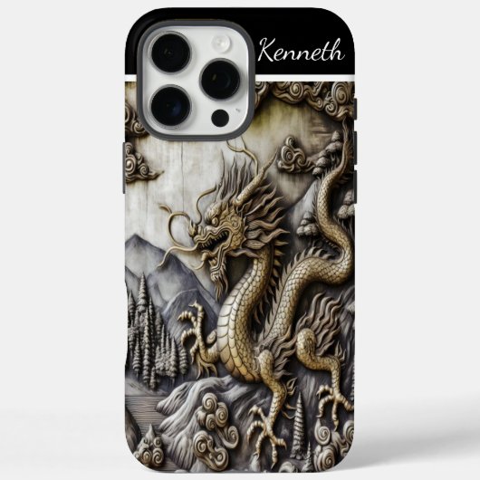 Dragon Oplopende Berg Case-Mate iPhone Case (Achterkant)
