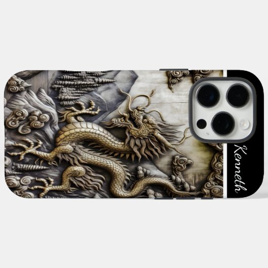 Dragon Oplopende Berg Case-Mate iPhone Case (Achterkant (horizontaal))