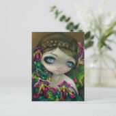 "Dragon Orchid" Briefkaart (Staand voorkant)