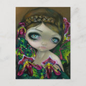 "Dragon Orchid" Briefkaart (Voorkant)