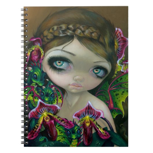 "Dragon Orchid"-laptop Notitieboek (Voorkant)