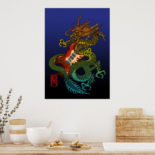 Dragon original 01 poster (Keuken)