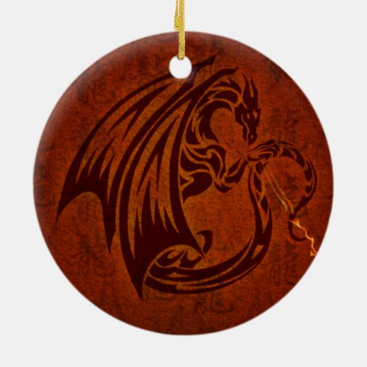 Dragon Ornament (Achterkant)