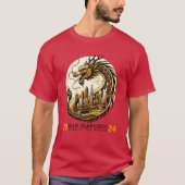 Dragon Over San Francisco - Chinees Nieuwjaar 2024 T-shirt (Voorkant)
