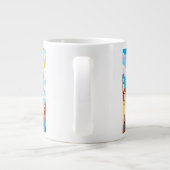 Dragon Over Village Coffee Mok (Achterkant)