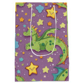 Dragon paars medium cadeauzakje (Achterkant)