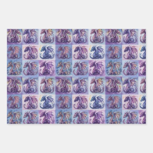 Dragon Pack-inpakpapier Inpakpapier Vel (Voorkant)