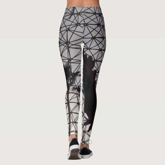 Dragon Palms Leggings (Achterkant)