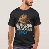 Dragon pap retiel eigenaar hagedis t-shirt (Voorkant)