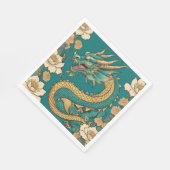 Dragon Paper Napkin Servet (Hoek)