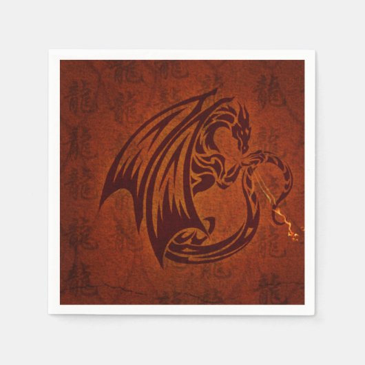 Dragon Paper Napkins Servet (Voorkant)