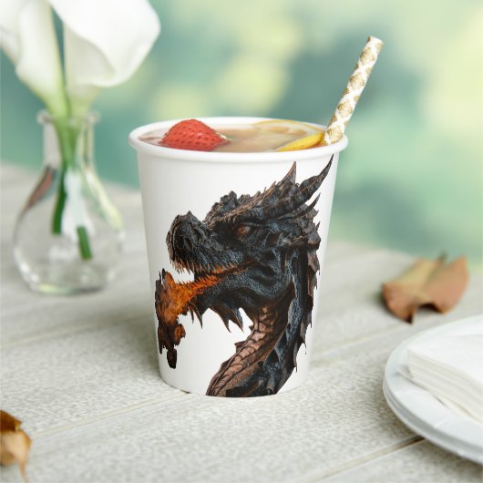 Dragon Paper Party Drink Cup Papieren Bekers (Insitu)