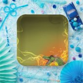 Dragon Papieren Bordje (Feest)