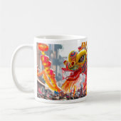 Dragon Parade - Design 1 Koffiemok (Links)