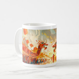 Dragon Parade - Design 2 Koffiemok