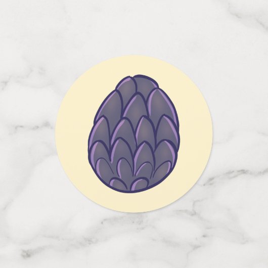 Dragon Party Confetti Tafeldecor (Kleine voorkant)