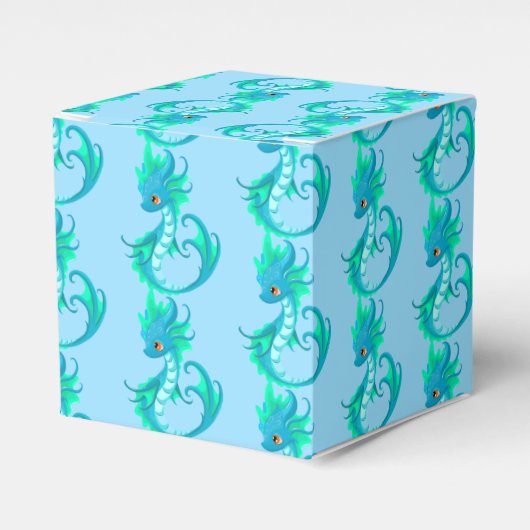 Dragon Party-voorvak Bedankdoosjes (Voorkant Zijde)