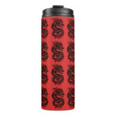 Dragon Pattern Design in Japanse stijl Thermosbeker (Voorkant)