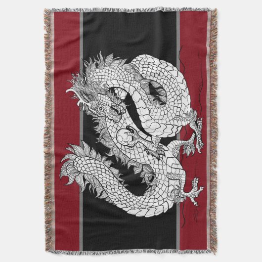 Dragon Pearl Deken (Voorkant Verticaal)