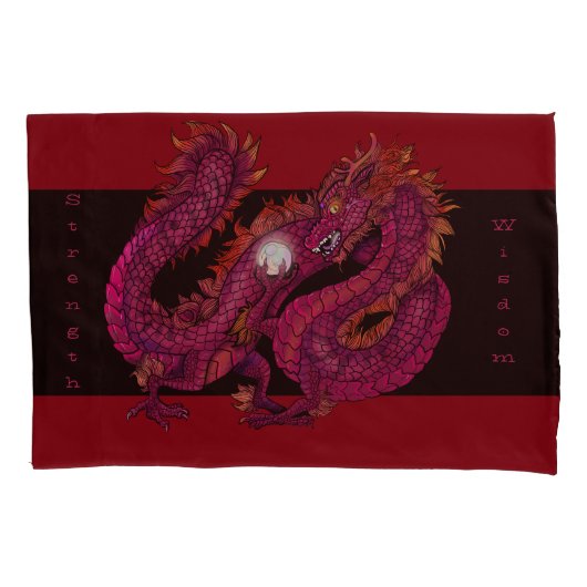 Dragon Pearl Kussensloop (Voorkant)