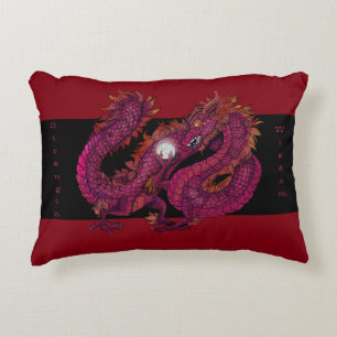 Dragon Pearl Pillow Accent Kussen