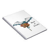 Dragon Peeks rond ventilator Notitieboek (Rechterzijde)